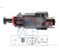 7.1205 FACET Interruttore luce freno per OPEL,SUBARU,SUZUKI,VAUXHALL