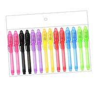 7/14 Pcs Spies Pen Magics Penna Scrittura Bambini Segreto Invisibile Inchiostri con Luce per Gioco Misterioso