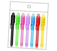 7/14 penne magiche per bambini, inchiostro invisibile, con lampada spie, segreto, per scrittura invisibile