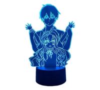 7/16 colori dimmerabile Touch Remote Anime 3D Illusion Lampada Manga Toradora Taiga Aisaka Luce nott