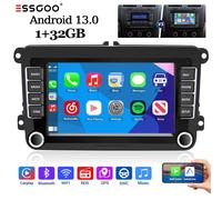 7" 2 DIN Autoradio Per VW GOLF 5 6 Polo Tiguan T5 Android 13 32G Carplay GPS RDS