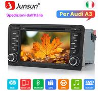 7" 2Din Autoradio Per Audi A3 S3 RS3 8P 8V 8PA GPS Navigatore CD DVD BT RDS DAB+