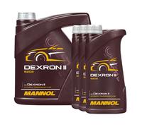 7 (4+3) Litri MANNOL Dexron II Olio Per Cambio Automatico/ Olio ATF/ Servosterzo