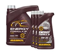 7x4 Litro Mannol Energia Formula JP 5W-30 olio motore Api Sn Plus Ilsac GF-5 GM