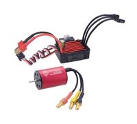 7.4V 2S 2030 6500KV Motore Brushless Impermeabile con 25A Brushless ESC Combo Set per 1/20 1/18 Scala Mini RC Car