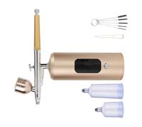 7.4V Pompe di Aria Pneumatico Spruzzatore Strumento Doppia Funzione Adatto Per L'Ossigeno Pelle Dettagliato Spruzzatore Pittura Progetto Multifunzionale Airbrushing Kit