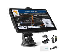 7 "/5" Navigazione GPS per auto Touch Screen Truck Nav 256M + 8G FM 2024 ultima Europa Sud America USA Canada Messico Germania Mappa GPS Russia Belarus UA 5 inch