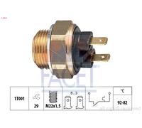 7.5016 FACET Termocontatto, Ventola radiatore per ALPINE,DACIA,JAGUAR,PEUGEOT,RE
