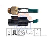 7.5112 FACET Termocontatto, Ventola radiatore per NISSAN