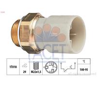 7.5147 FACET Termocontatto, Ventola radiatore per OPEL,VAUXHALL