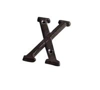 7.5CM Numeri Civici In Ferro Da Con Viti, Targhette for Indirizzi for Case, Numeri Di Stanza for Porte, for Cassette Postali Targa for Porta Casa Appartamenti Ufficio Stanza Riconoscibile(X)