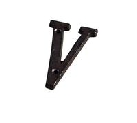 7.5CM Numeri Civici In Ferro Da Con Viti, Targhette for Indirizzi for Case, Numeri Di Stanza for Porte, for Cassette Postali Targa for Porta Casa Appartamenti Ufficio Stanza Riconoscibile(V)