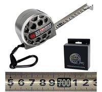 7.5m x 25mmMetro a Nastro,Metro per Misurazione,Measuring Tape Stainless Steel,autobloccante,Metro telescopico in acciaio inox anticorrosione,misura nastro telescopicoc