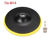 7.6-17.8cm Autoadesivo Platorello Lucidante Piastra 10/14mm Filo Adattatore US