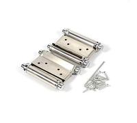 7,6 cm in Acciaio Inox a Doppia Azione Molla cardine per Porta Saloon Cafe Porta Shop Swing ¨C Argento, Pezzi