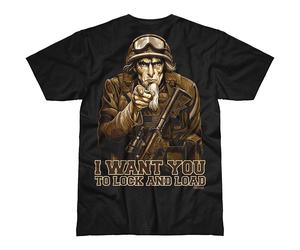 7.62 Design Sam Il Blocco Grunt & Caricare Uomo T-Shirt Esercito Gloria Grafico