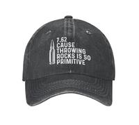 7.62 perché lanciare Sassi è Un Cappello così primitivo per Le Donne Cappelli da Baseball Cappellino alla Moda