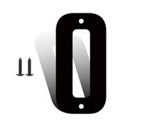 7.62CM Civici In Metallo Nero Da for Esterni, Numeri Piccoli E Moderni for Cassette Postali for Esterni, Numeri Civici for Casa, Numeri Di Stanza for Porte Personalizzato Riconoscibile(0)