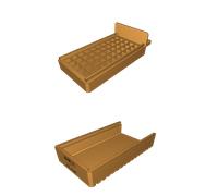 7.62x39 50 Round ammo box based on Atari 1050 disk drive