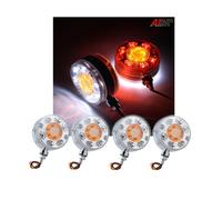 7.6cm 12V 24V LED Lollipop Lollypop Orecchino Specchio Lato Posteriore Maker