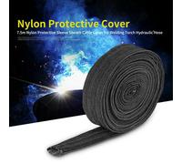 7.6m Nylon Protezione Manicotto Guaina Cavo Cover Saldatura Torcia Idraulico New