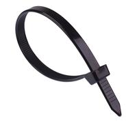 7.6mm x 200mm Fascette Serracavi Nero Autobloccanti - Confezione da 100