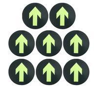 7.7" Luminose Frecce Adesive 16pz per Alberghi Società Fabbriche Verde