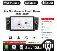 7 ''7862 schermo intelligente 2din Android autoradio lettore Video multimediale per Fiat Grande Punto Linea GPS Nav Carplay 4G RDS BT