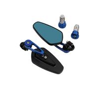 7/8" 22mm CNC Motorcycle Rearview Mirrors Universal Clear Glass Scooter Bar End Handlebar Mirror Rear View Mirror Accessories,Wider Vision