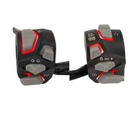 7/8 '' 22mm Interruttore Manubrio Universale Per Moto Spia Faro Indicatore Di Direzione Flash Segnale Avvisatore Acustico Pulsante Di Avviamento Uccisione Manubrio Pulsante di Controllo(3)
