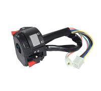7/8" 22mm Interruttore Per Faro Anteriore Fendinebbia Indicatori Di Direzione Clacson Pulsante Di Comando Manubrio ATV Con Cablaggio Ricambi Per Moto Interruttore da Manubrio