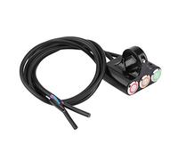 7/8 "22mm Manubrio del motociclo - Interruttore del faro - Manubrio Pericolo Freno Fendinebbia ON/OFF con luce a LED