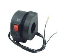 7/8 "22mm Moto Interruttori ON OFF Pulsante Connettore Pulsante Manubrio Faro Interruttore Accessori Moto Con 2 Fili manubrio delle moto