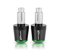 7/8 "22mm Per Suzuki DL650 DL1000 V-STROM DL 650 1000 VSTROM 2004-2010 2005 Moto Hand Bar End Maniglia Manopole End Mano Cap(Green)