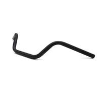 7/8 "22mm Vintage Retro Manubrio universale Drag Straight Bar Chopper Bobber Cruiser Custom CG (Nero)