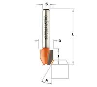 CMT Orange Tools – Fresa per rifilare 921.030.11 30 GR. HW S=8 D=12x12.7 DX