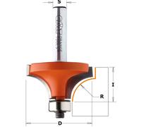 CMT 738.317.11 Fresa a Raggio Concavo, Arancione/Grigio