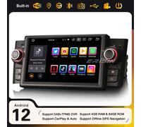 7" 8-Core Android 13 Autoradio GPS for Fiat Punto Linea DSP CarPlay 4+64GB DAB+