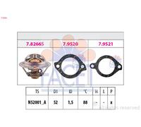7.8384 FACET Termostato, Refrigerante per KIA,MAZDA