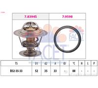 7.8394 FACET Termostato, Refrigerante per FORD,MAZDA