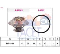 7.8410 FACET Termostato, Refrigerante per ,AUDI,SKODA,VW