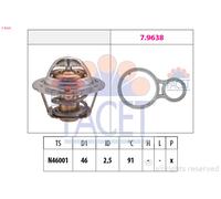 7.8524 FACET Termostato, Refrigerante per CHRYSLER,FIAT,MINI