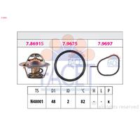 7.8692 FACET Termostato, Refrigerante per FORD,MAZDA