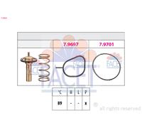 7.8826 FACET Termostato, Refrigerante per FORD,VOLVO