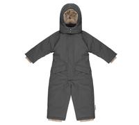 7 A.M. 7AM Tuta invernale per bambini con guanti, tuta con cappuccio con cerniera per bambino, tuta da neve unisex foderata in cotone per neonati in pile, fumo, 2-3 Anni