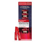 7 AMPOLLE PEELING VISO L'OREAL Revitalift Laser x 3 + Acido Glicolico 1,3ml