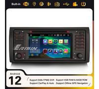 7" Android 14 Autoradio GPS for BMW BMW X5 E53 BT5.0 CarPlay DAB+ DVD DSP 4+64GB