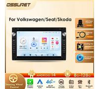 7 "Android 14 Autoradio per Volkswagen VW Passat B6 B7 CC Tiguan Touran GOLF POLO Multimedia Navigazione GPS Carplay Auto Stereo