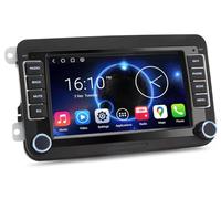 7" Android 16 Autoradio per VW Polo 6R Golf 5 6 Passat B6 T5 Touran Caddy | Qualcomm 4GB 64GB Navigatore GPS Radio CarPlay Wifi Bluetooth 5.1 DSP Canbus Schermo Tattile