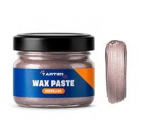 7 Artists Cera Metallizzata Oro Rosa 20 ml - Pasta Dorante a Base di Cera d’Api e Olio d’Arancia | Effetto Oro Rosa Metallizzato per Mobili, Cornici, Legno, Gesso & Terracotta | Gilding Wax Vintage